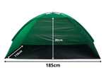 Beach tent beach screen uv protection semi-open garden tent with cover