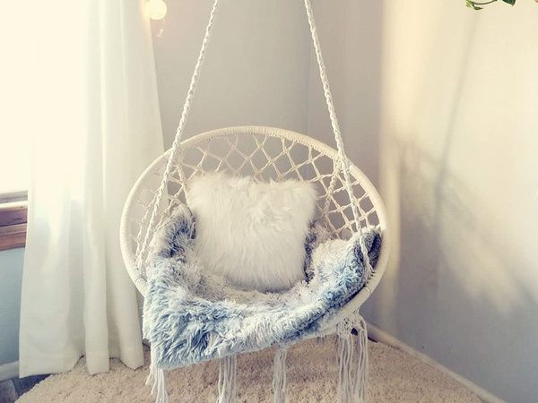 Kerti hinta gólyafészek függőszék boho 80cm