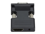 Конвертер-адаптер с hdmi на vga d-sub аудио