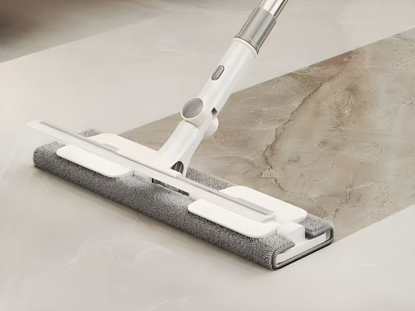 Ablak tisztító padlókaparó forgó mikrofiber 2-in-1 teleszkópos