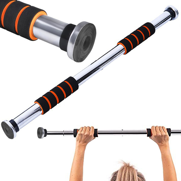 Adjustable steel pull-up bar
