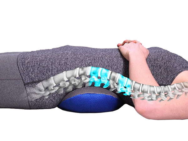 Oreiller orthopédique pour le dos soutien lombaire