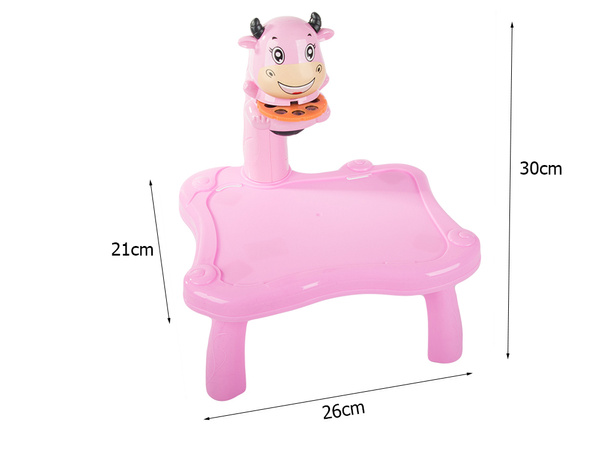 Projektor rzutnik do rysowania stolik tablica mazaki dla dzieci flamastry