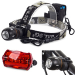 Bailong stirntaschenlampe front cree zoom