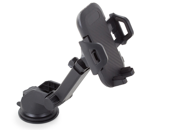 Car holder adjustable for phone gps windshield