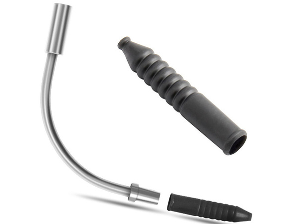 90-stopinjska cev za kolesarske zavore v-brake z gumami