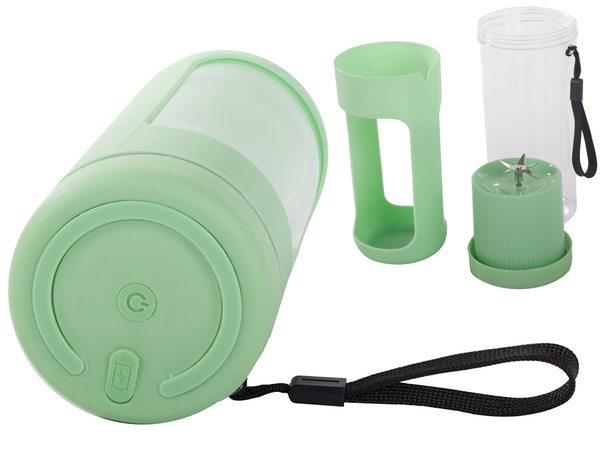 Blender na smoothie prenosný USB bezdrôtový drvič ľadu s retiazkou