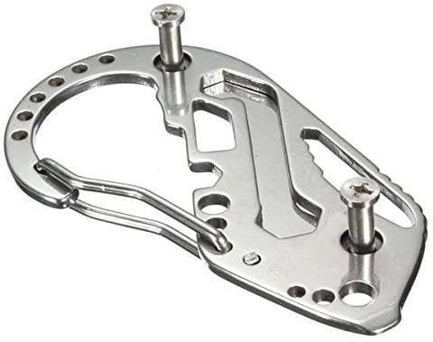 Brelok do kluczy karabińczyk survival multitool