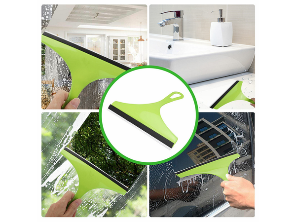 Window cleaning wiper with window water handle