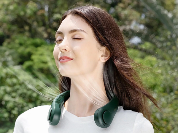 Ventiliatorius kaklo ventiliatorius nešiojamas oro kondicionierius belaidis įkraunamas akumuliatorius