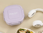 Lunchbox frühstücksbehälter mittagessen mit fächern besteck