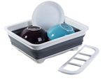 Silicone pot dryer folding drainer