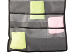 Underwear organiser hanging wardrobe double-sided 22 pockets hanger