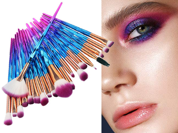 Pinceaux de maquillage set professionnel 20 pièces