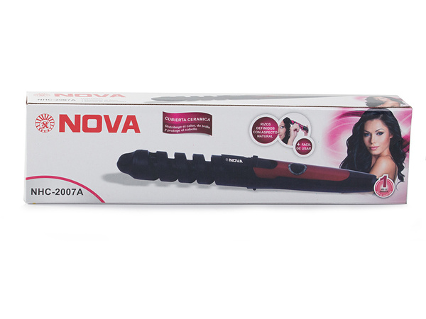 Špirálová kulma na vlasy keramická hlava