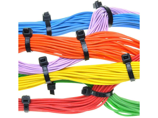 Tricks clamps 3.6x200 100 stück schwarz