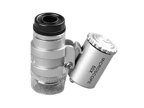 Mikroskop 60x 2 led profesionální lumpa pro klenotníky