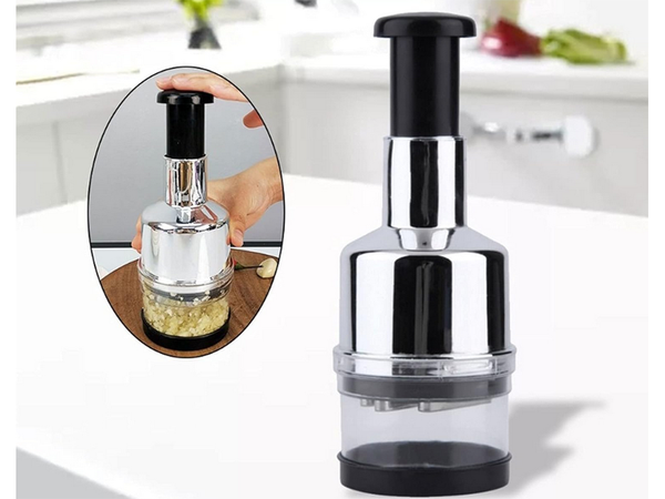 Tocător de legume și fructe pentru usturoi tocător manual recipient tocător