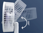 Schreibtisch-ventilator stehend clip 3 geschwindigkeiten kabellos handheld