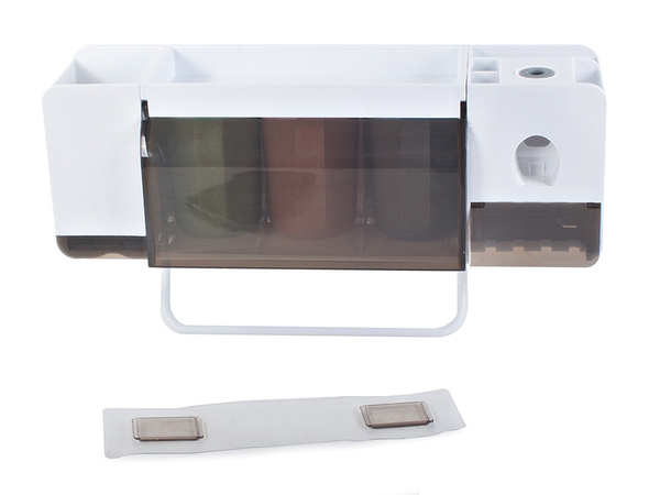 Organisateur de gobelets pour brosses à dents distributeur de dentifrice