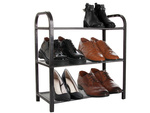 Étagère à chaussures organisateur de chaussures armoire à 3 étagères pour couloir