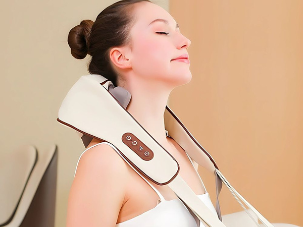 Gât masager fără fir gât guler corp încălzitor