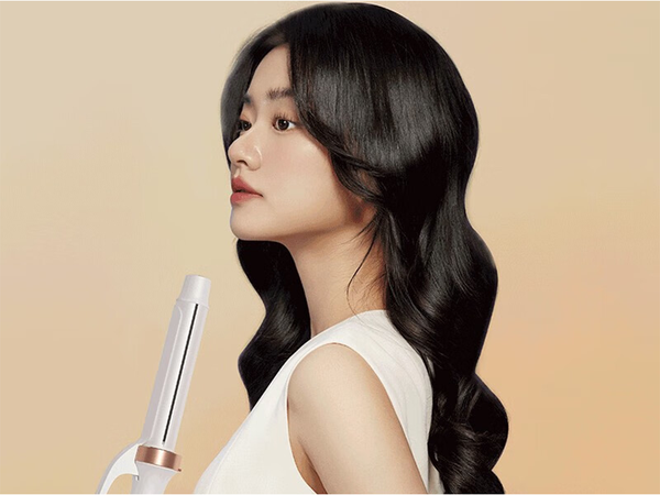 Hair curling iron large diameter traditional strong curl waves style
