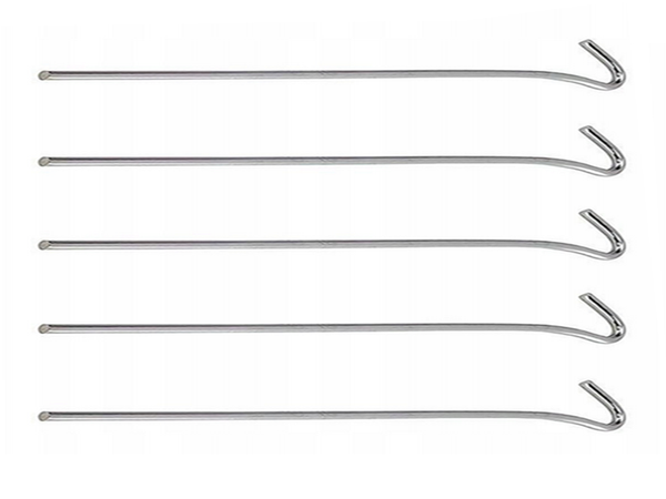 Tent piles anchor pigs steel 31cm 10pcs hook