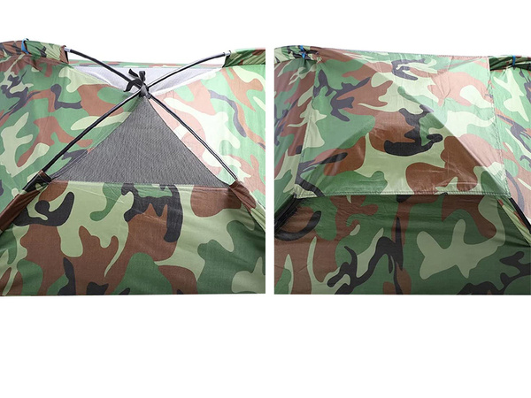 Kamping šotor moro xxl 2-3 osebe turistični šotor s komarnikom vrečko