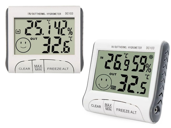 Weather station thermometer hygrometer sensor
