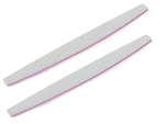 Double-sided nail file 100/180 zebra boat