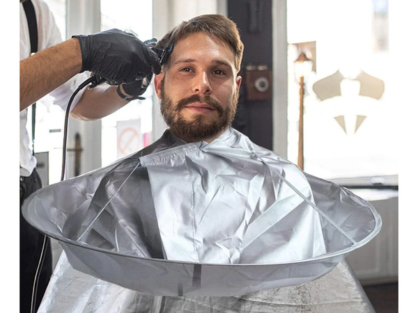 Hairdresser's collar cape haircut apron