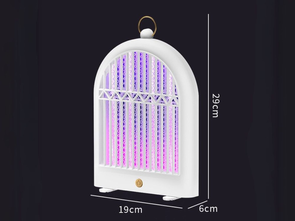 Lampa owadobójcza uv elektryczna led na komary muchy wisząca 2 tryby usb