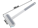 Brosse pour le nettoyage des vêtements détacheur de vêtements lave-vitres lave-cheveux 4 en 1