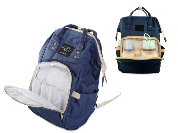 Organizator otroške torbe nahrbtnika za mamo očka 3v1