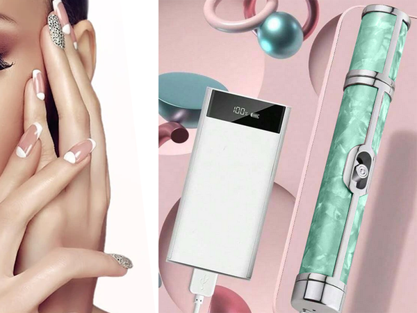 Küünte freesimise masin maniküür pediküür lõiketerade komplekt usb aku