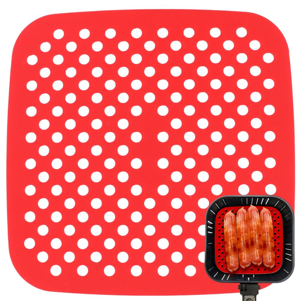 Air fryer's coast coupon, silicon 21 cm négyzet alakú