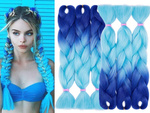 Cheveux synthétiques pour tresses ombrées