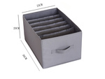 Organisateur de vêtements sous-vêtements pantalon tiroir armoire chaussettes gris