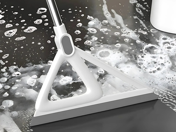 Scraper for collecting water floors windows glass mirrors broom scraper