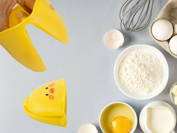 Silikoninės kepimo pirštinės, atveikiančios karštį, apsaugančios nuo karščio