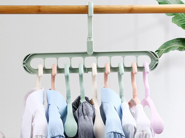 Organizator garderobe za oblačila večnamenski stojalo 2 kosa