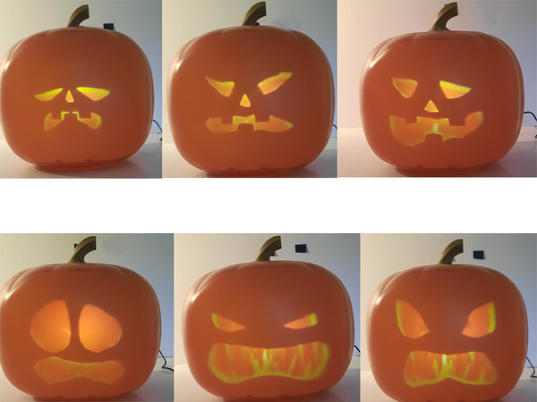 Kürbis animation projektor halloween nachtlicht