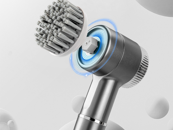 Elektrinis rotuojančias šepetys virtuvės valymui, be laidų, 5-in-1