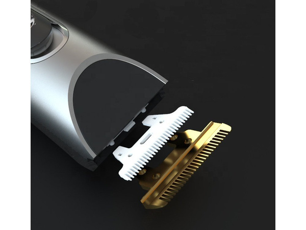 Hair clipper ceramic trimmer lcd