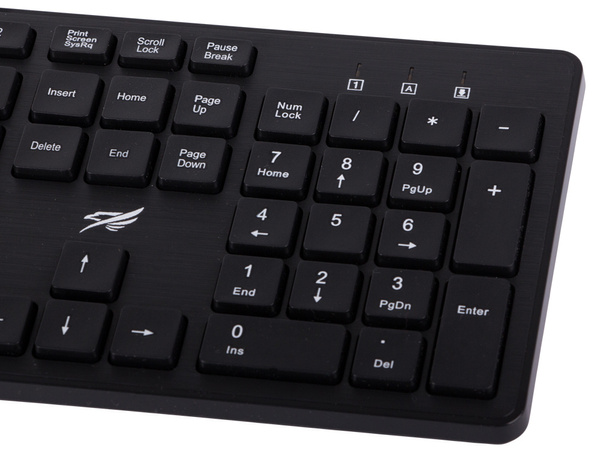 Klaviatūros ir pelės belaidės pelės rinkinys tylus skaitmeninis usb