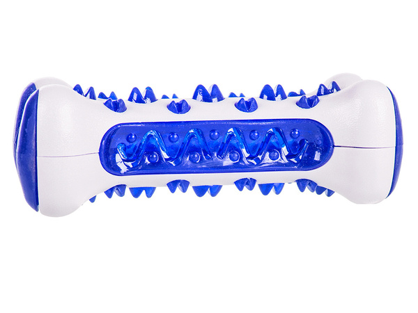 Suņu košļājamā zobu tīrīšanas zobu rotaļlieta suņu našķiem