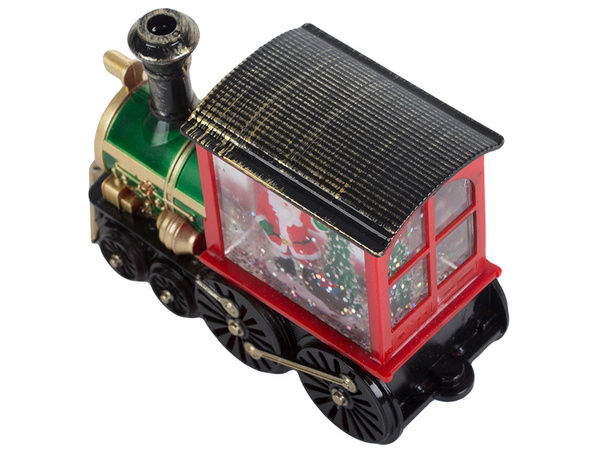 Christmas lantern lantern decoration led decoration stained glass locomotive