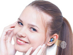 Беспроводные наушники bluetooth f9 tws powerbank