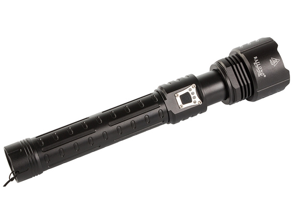 Karinis policijos žibintuvėlis cree xhp160 galia
